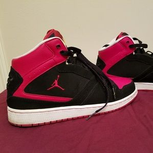 Nike Jordan Flight 1 Red Black Like New Size 9